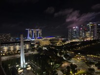 Night view from room (17th floor)