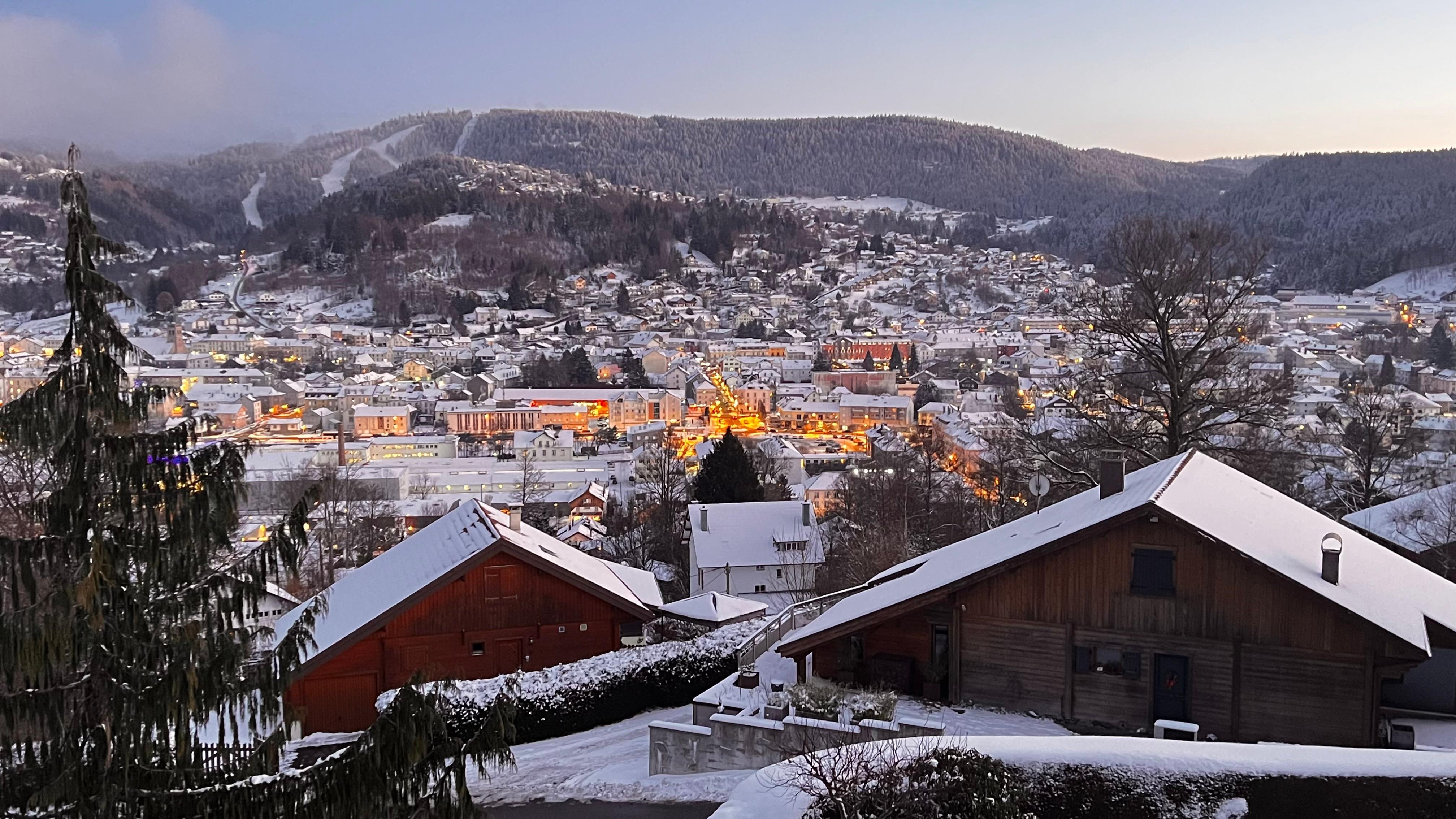 Vue trop belle depuis le balcon 