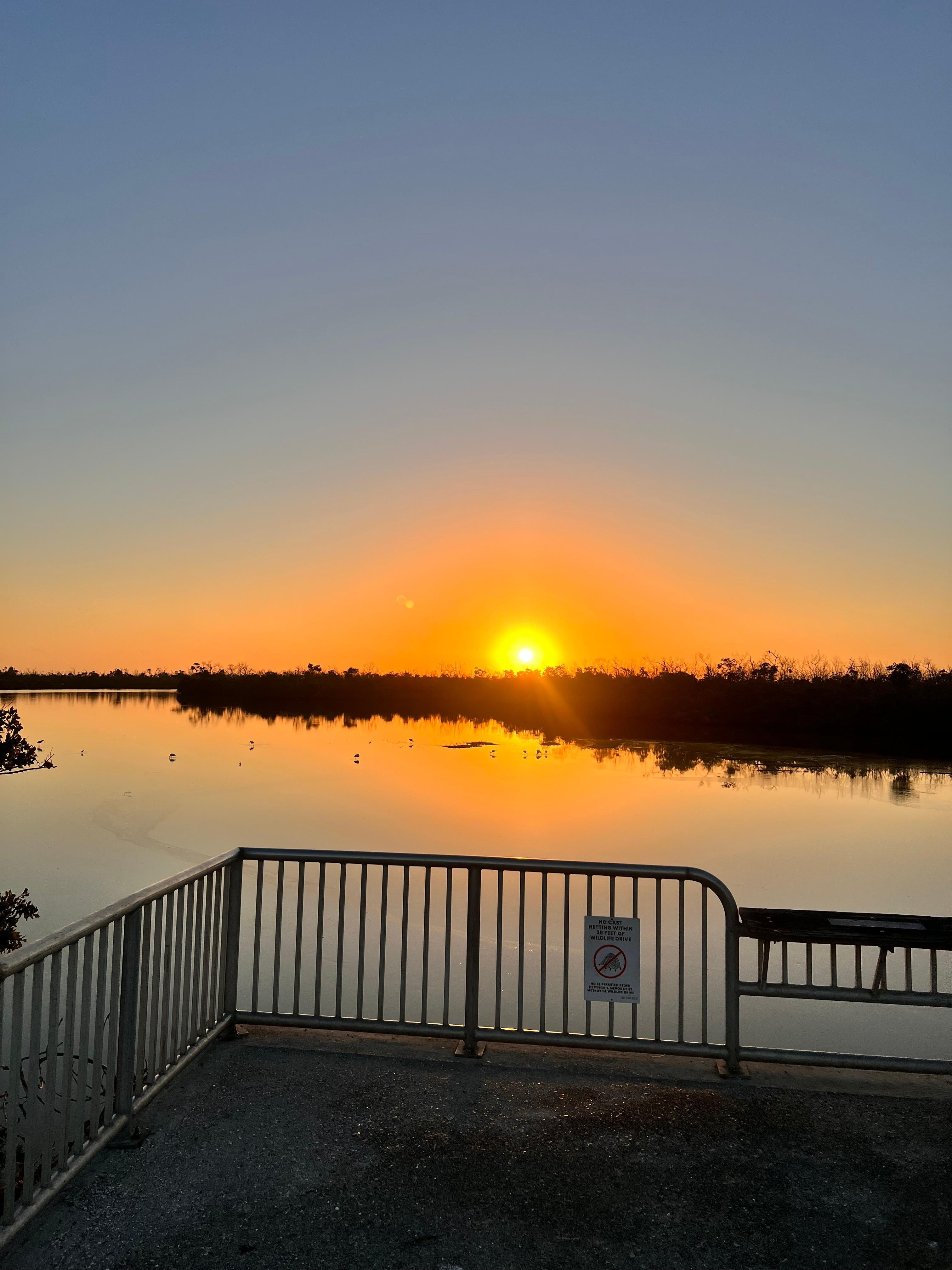 Sunrise at Ding Darling