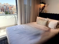 Our very comfortable bed 😊