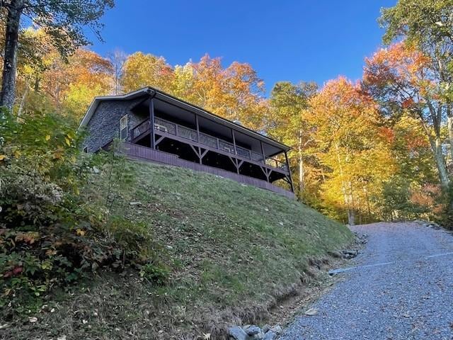 Beautiful fall colors at Elks Crossing at Whiskey Ridge