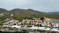 Vista da área do Resort