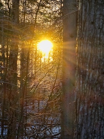 The perfect sunrise view.