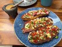 Molletes for breakfast