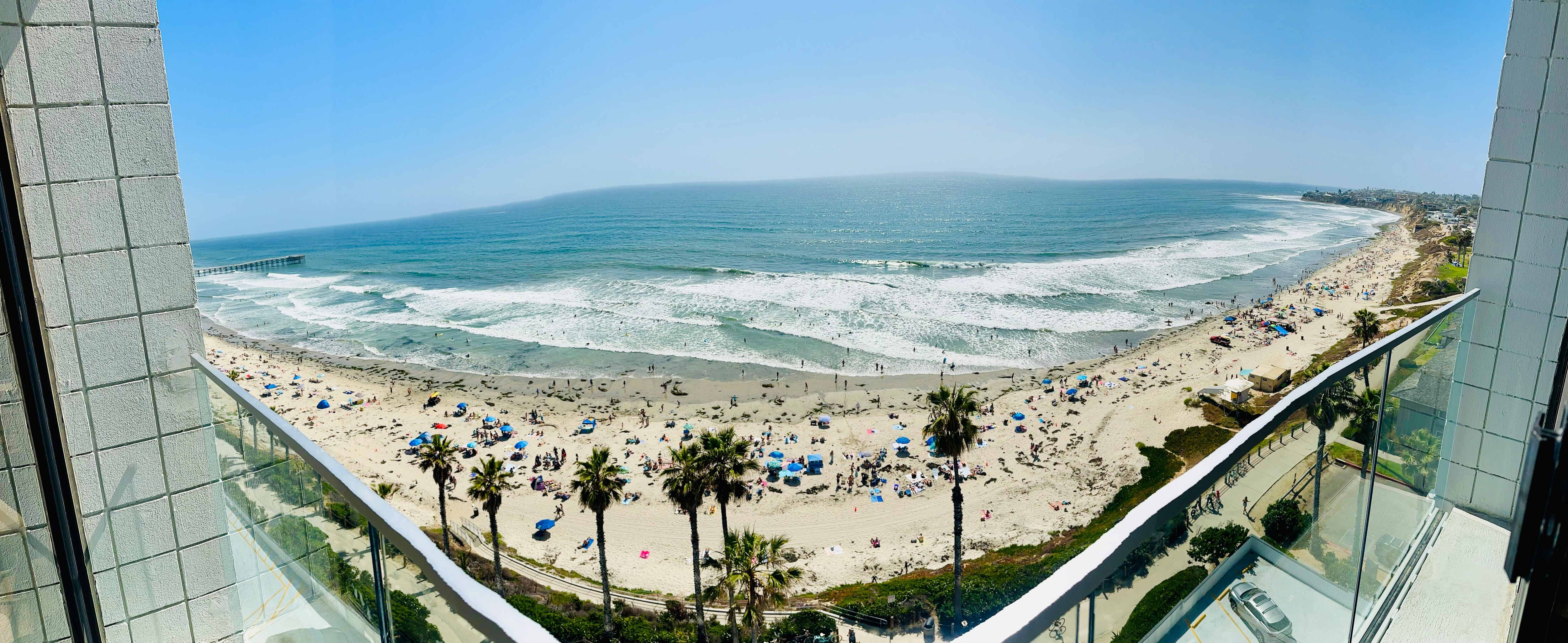 View from the room. 