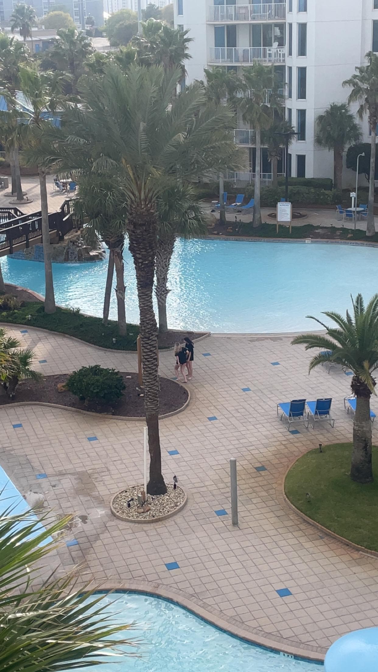 View from the balcony