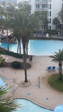 View from the balcony