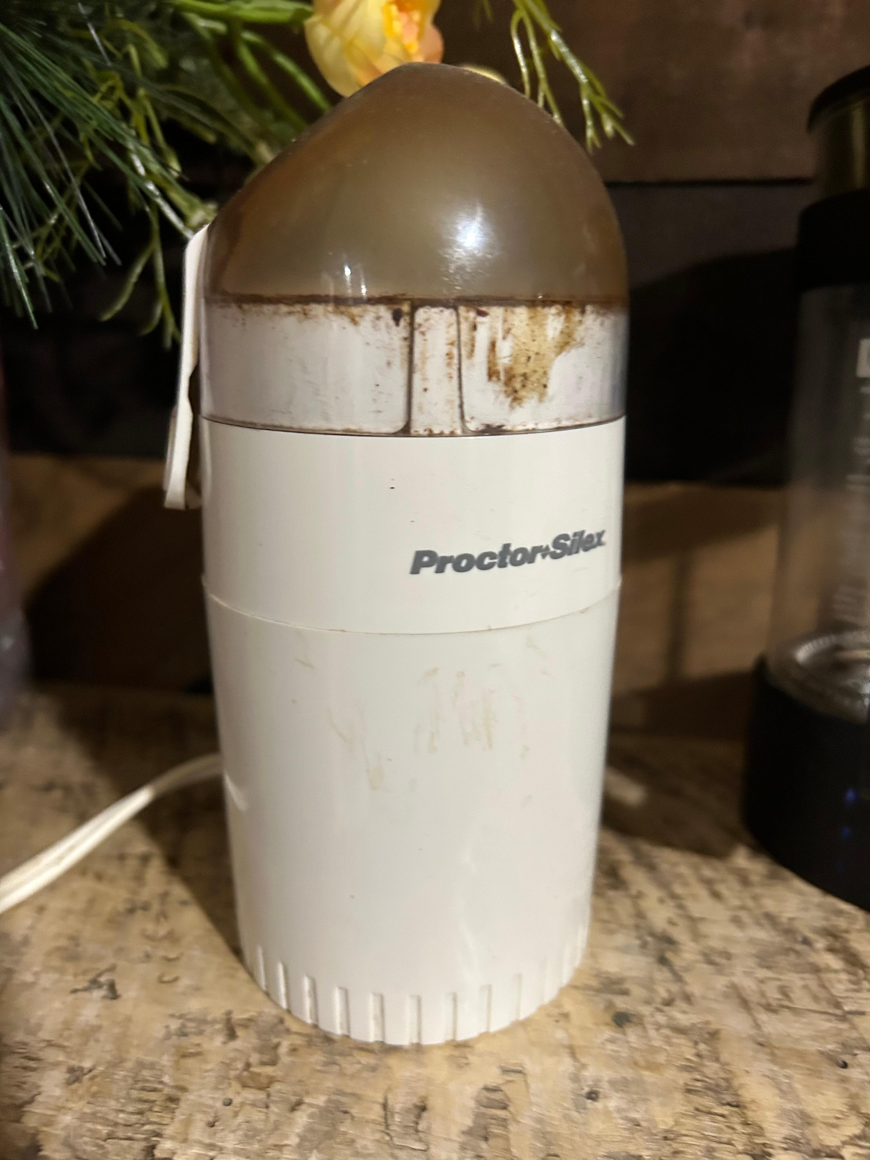 Dirty kitchen appliance