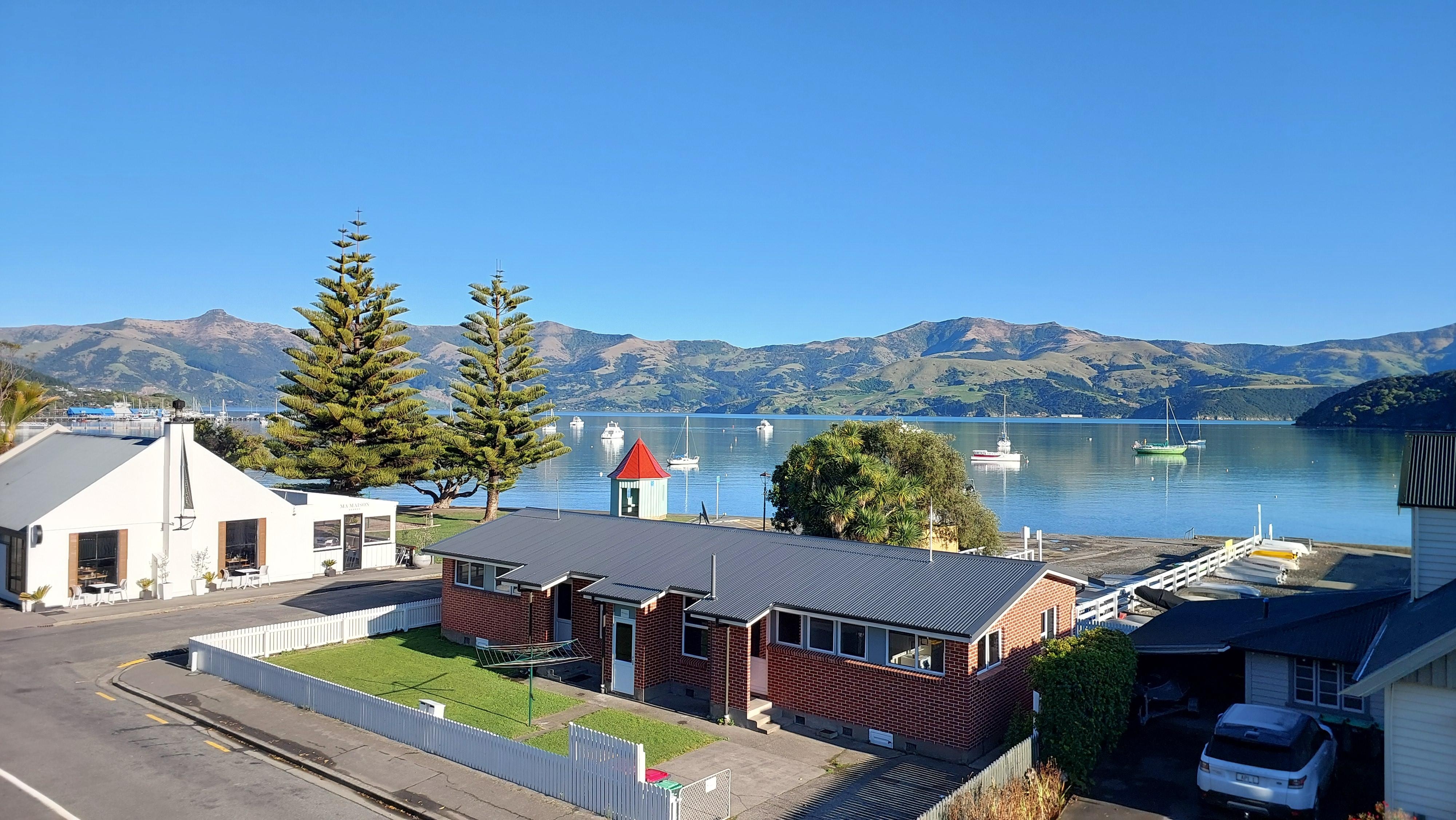 View from balcony.  