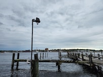 View from parking lot.