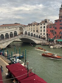View from balcony windows.