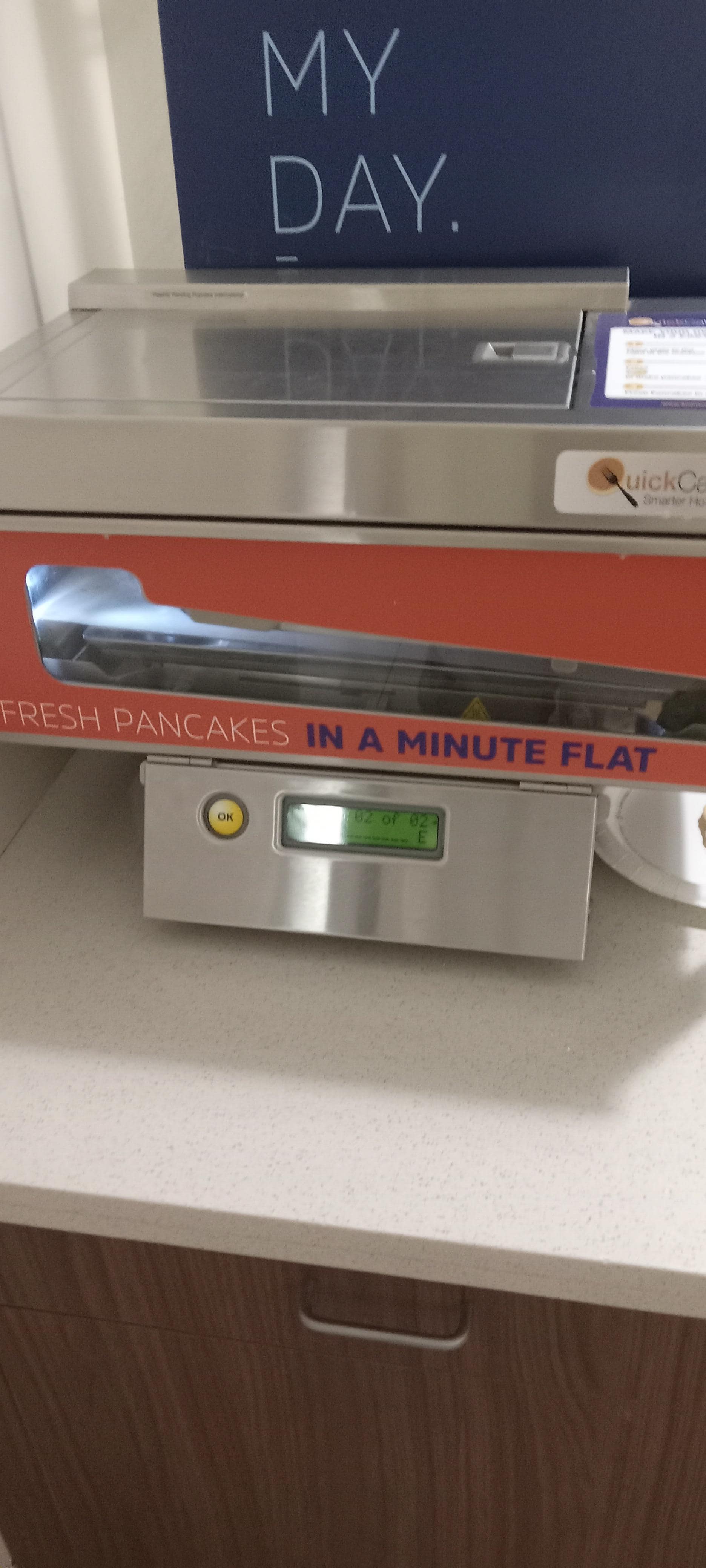 And yes they actually do have a pancake maker. Which is so awesome!