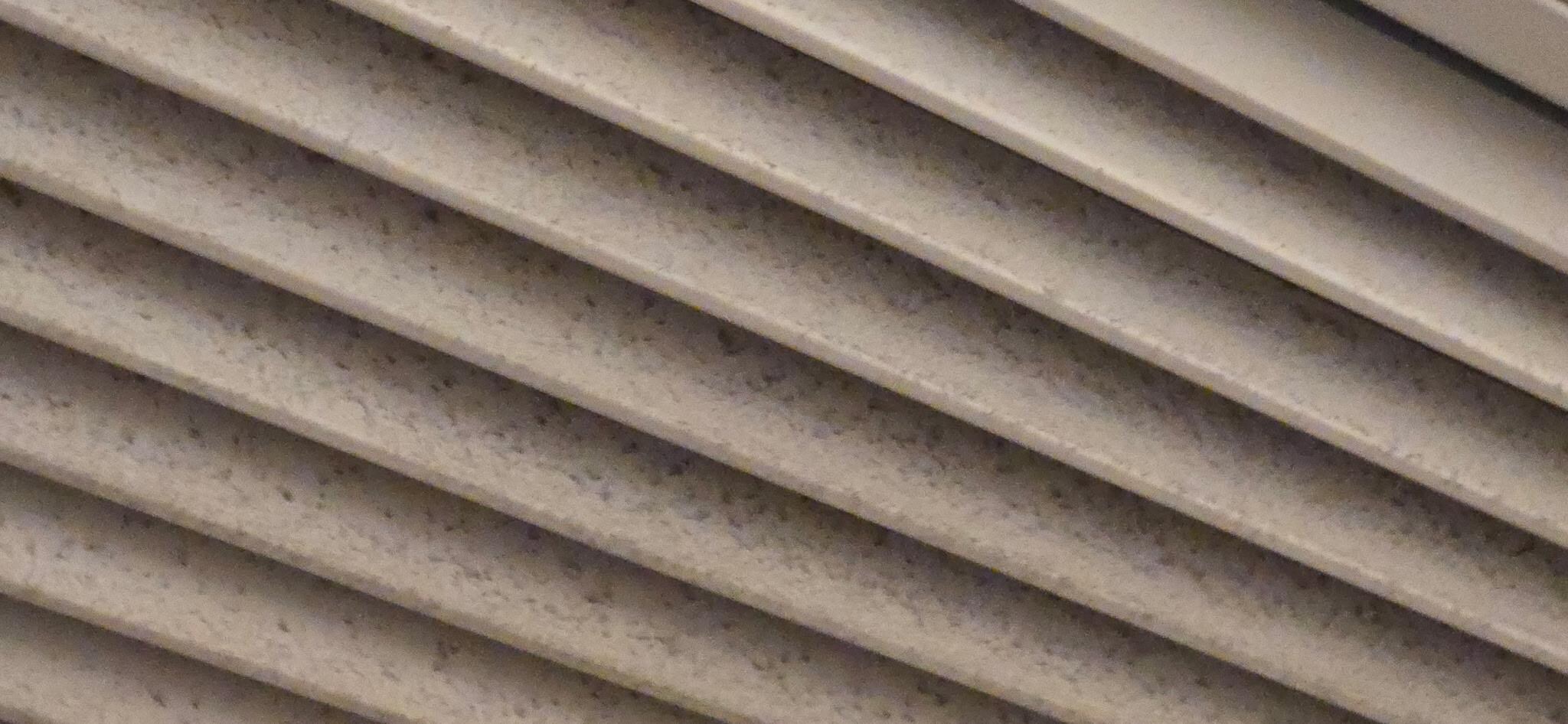 Very dusty blinds
