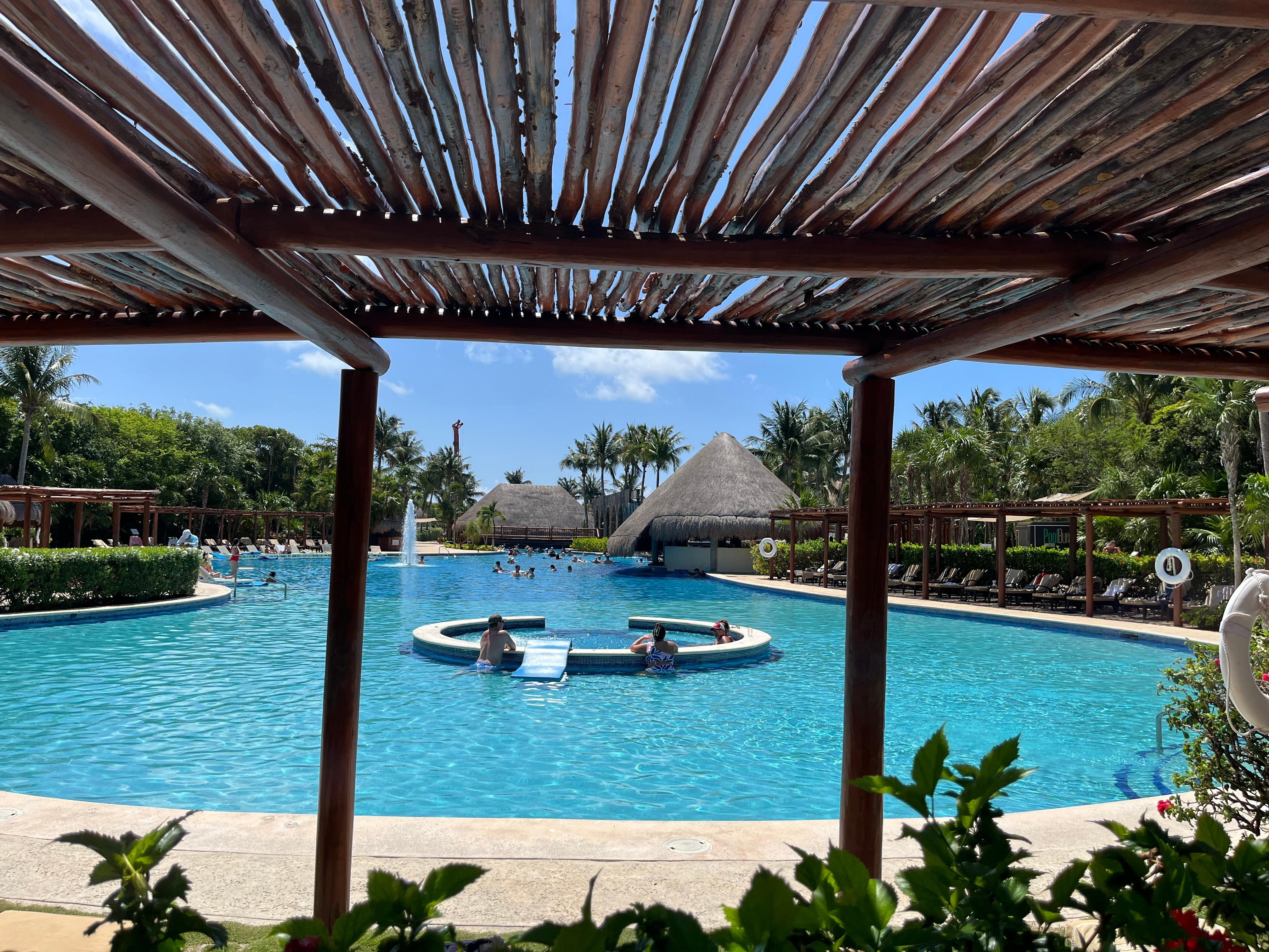 Main pool during the day