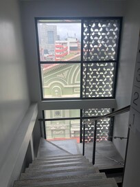 The view in the hallway.