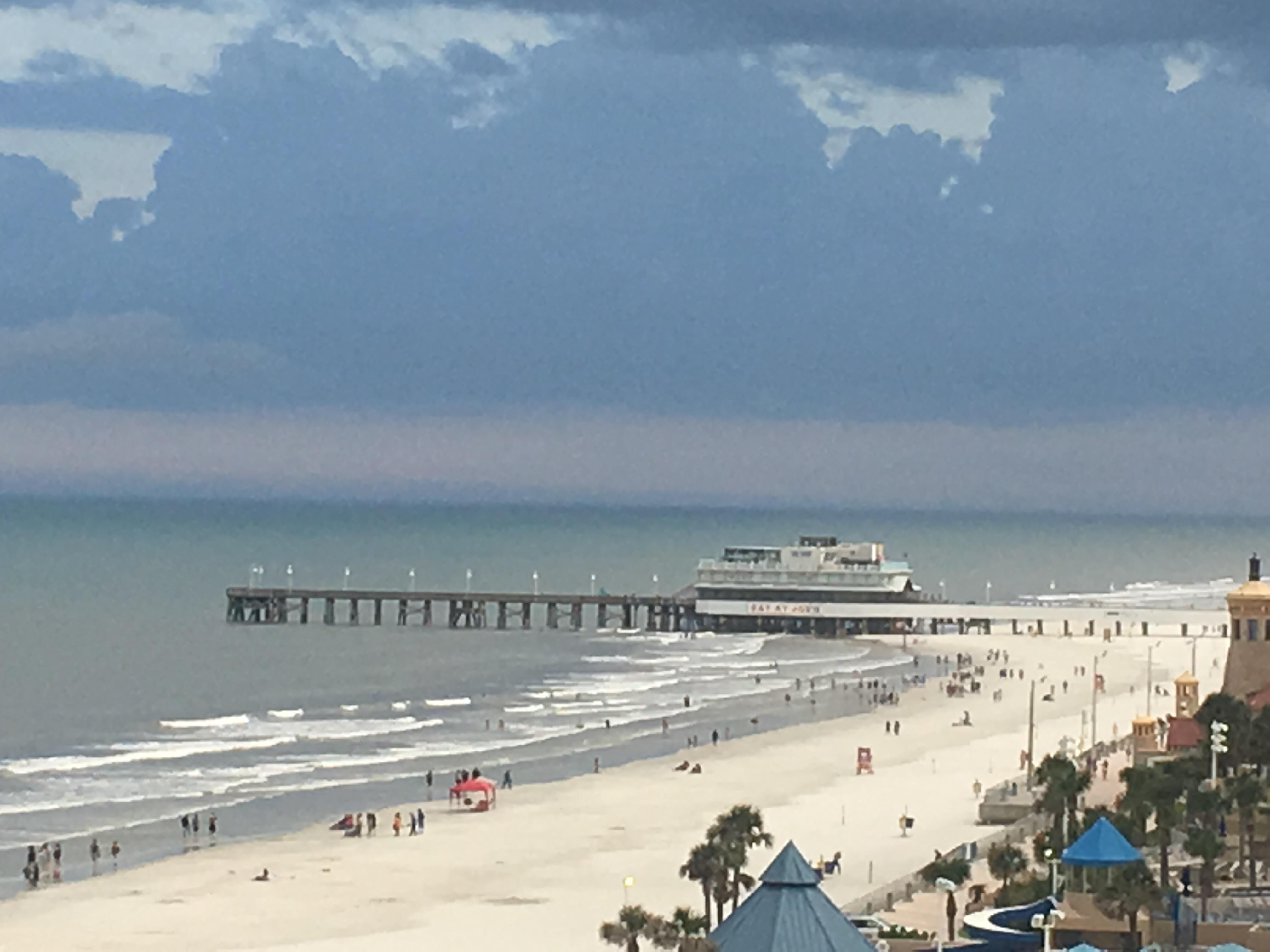 Pier from hotel view
