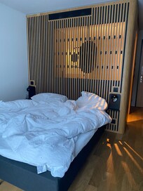 Läckra rum, fluffiga täcken, rent och fint