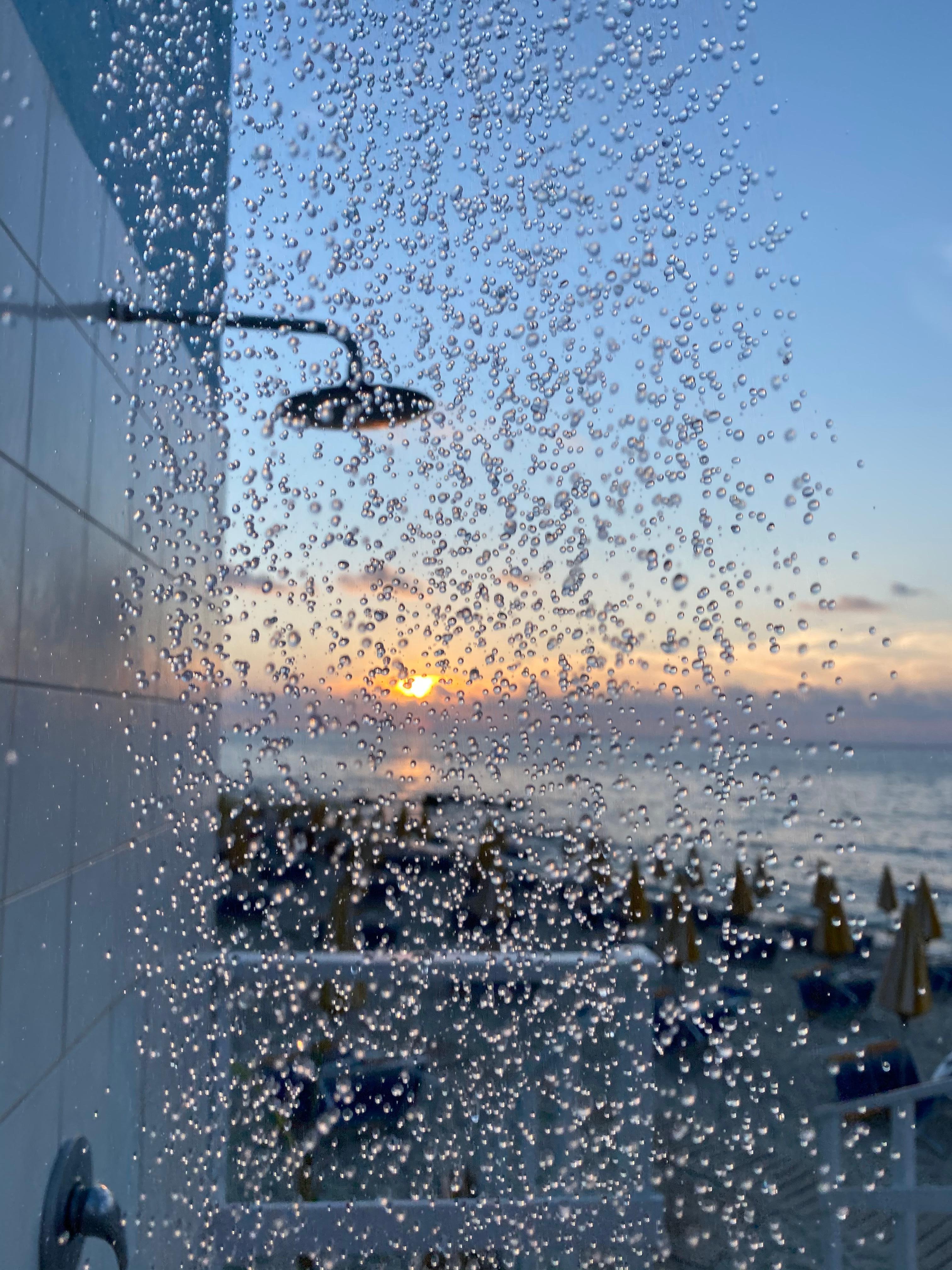 Shower at the beach 