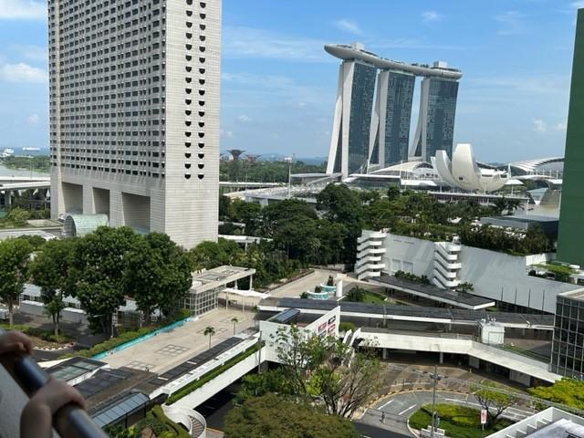 Amazing view from our balcony