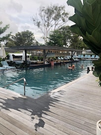 Adults only pool and bar!