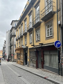 Our room 205 faced on to this street.