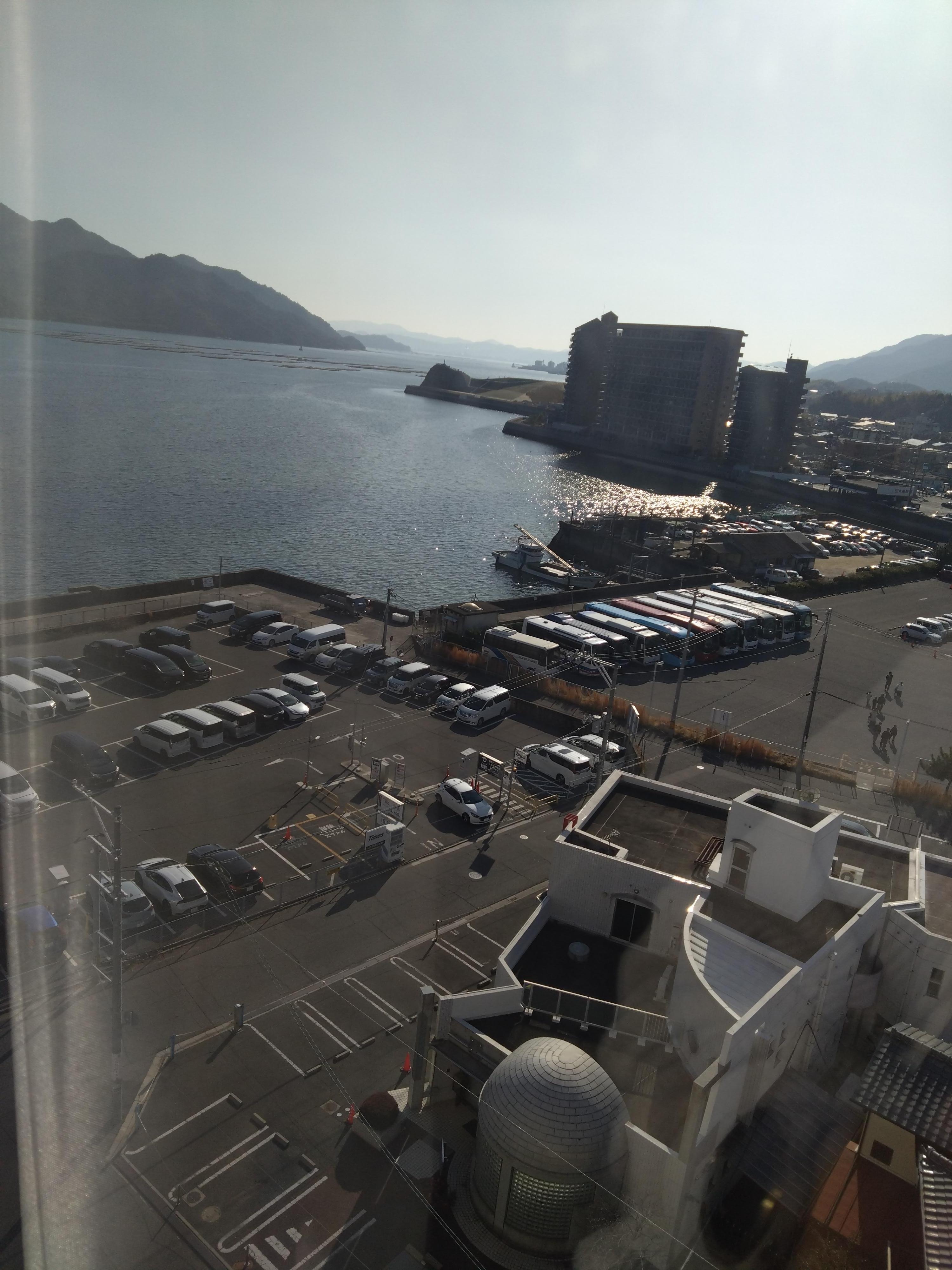 部屋から見えた景色