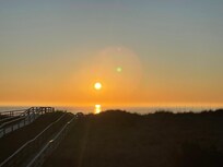 Sunrise from the deck.