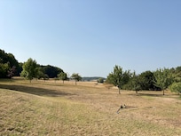 The view from the living room.