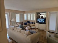 Main living area was bright and inviting.