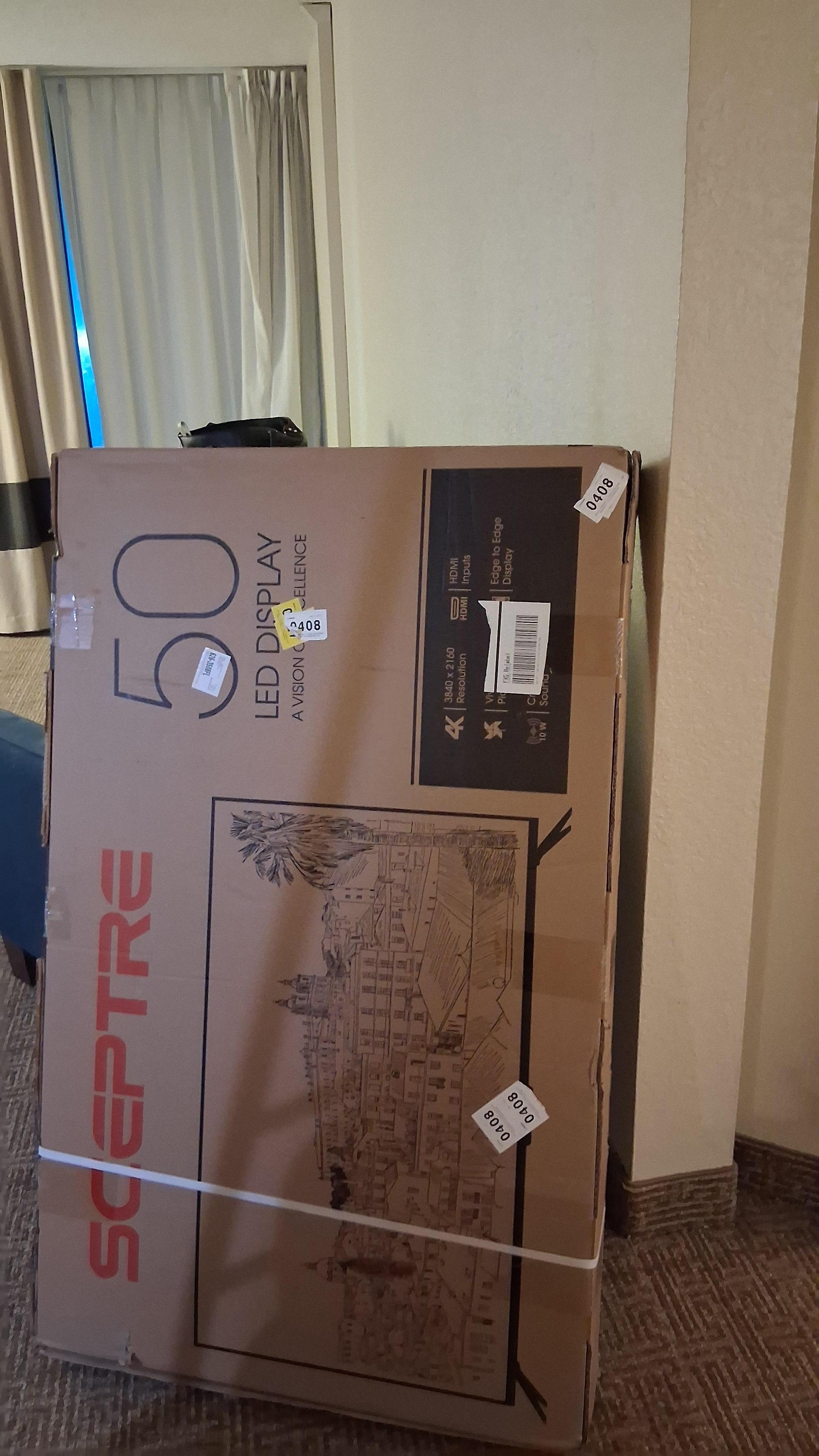 It's sad we didn't even get to enjoy our stay 