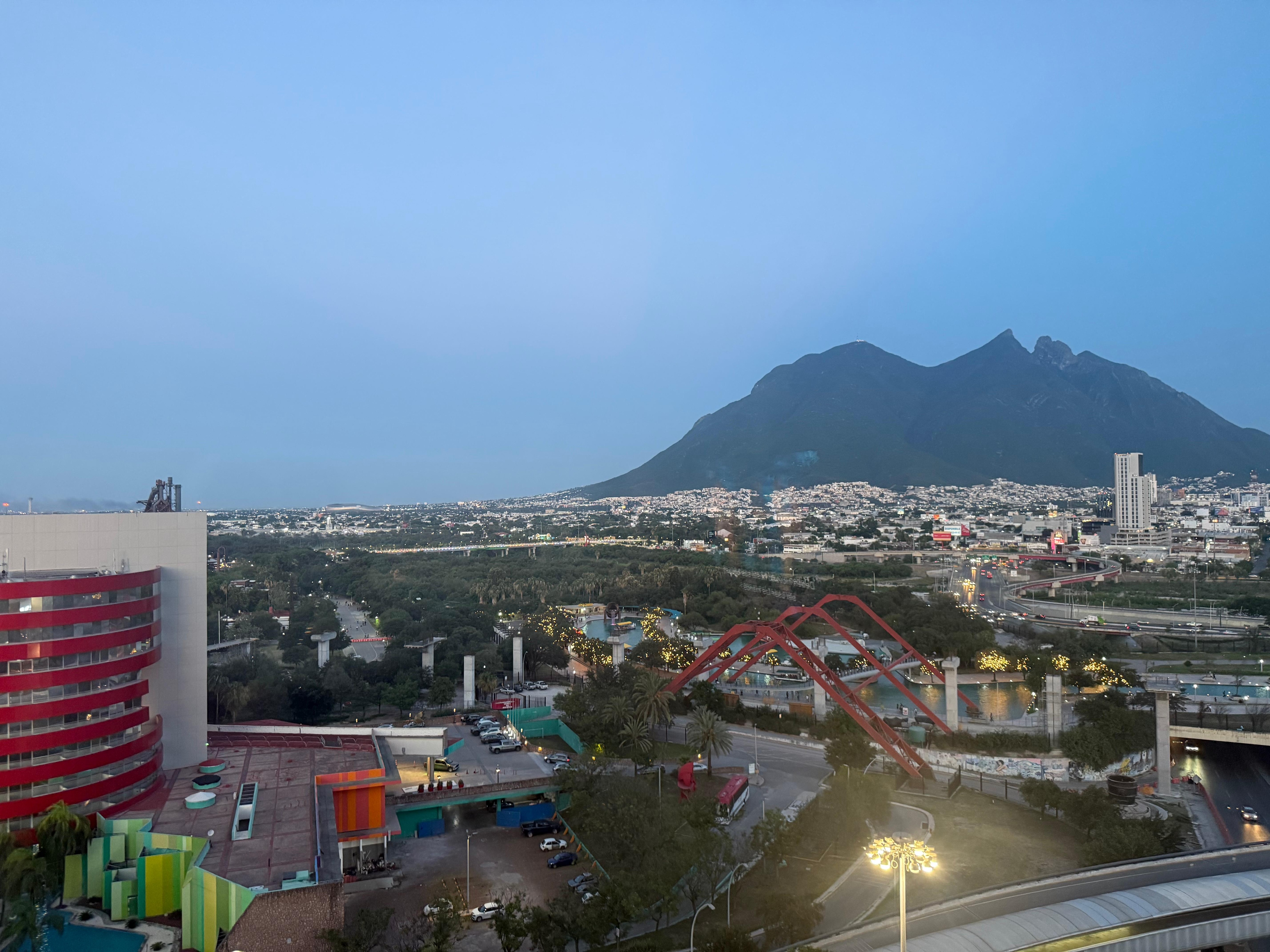 Great view from room.