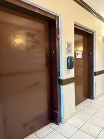 One elevator did not work and the other sounded like it was going to fail once you got to your floor.