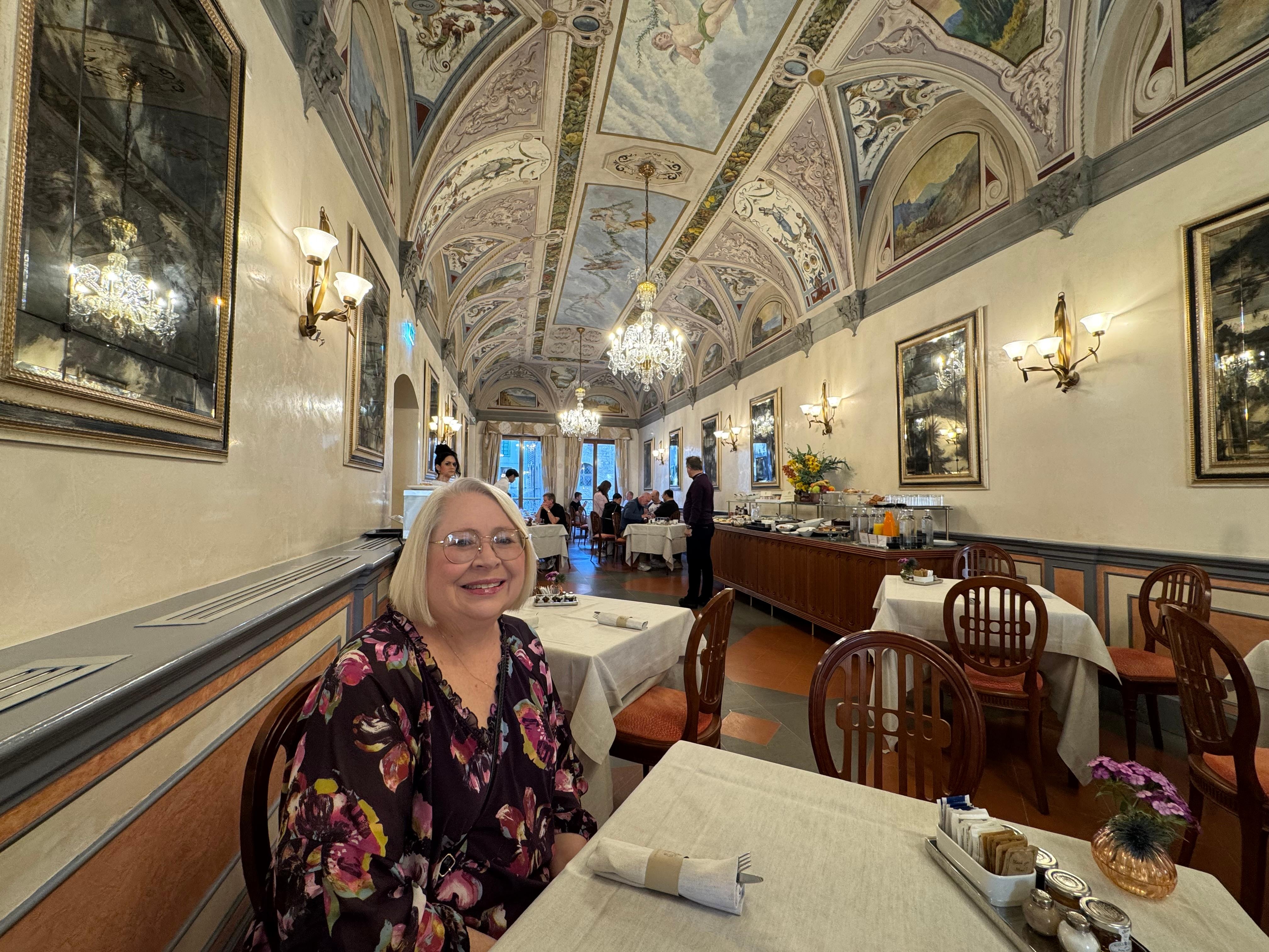 Breakfast room was stunning