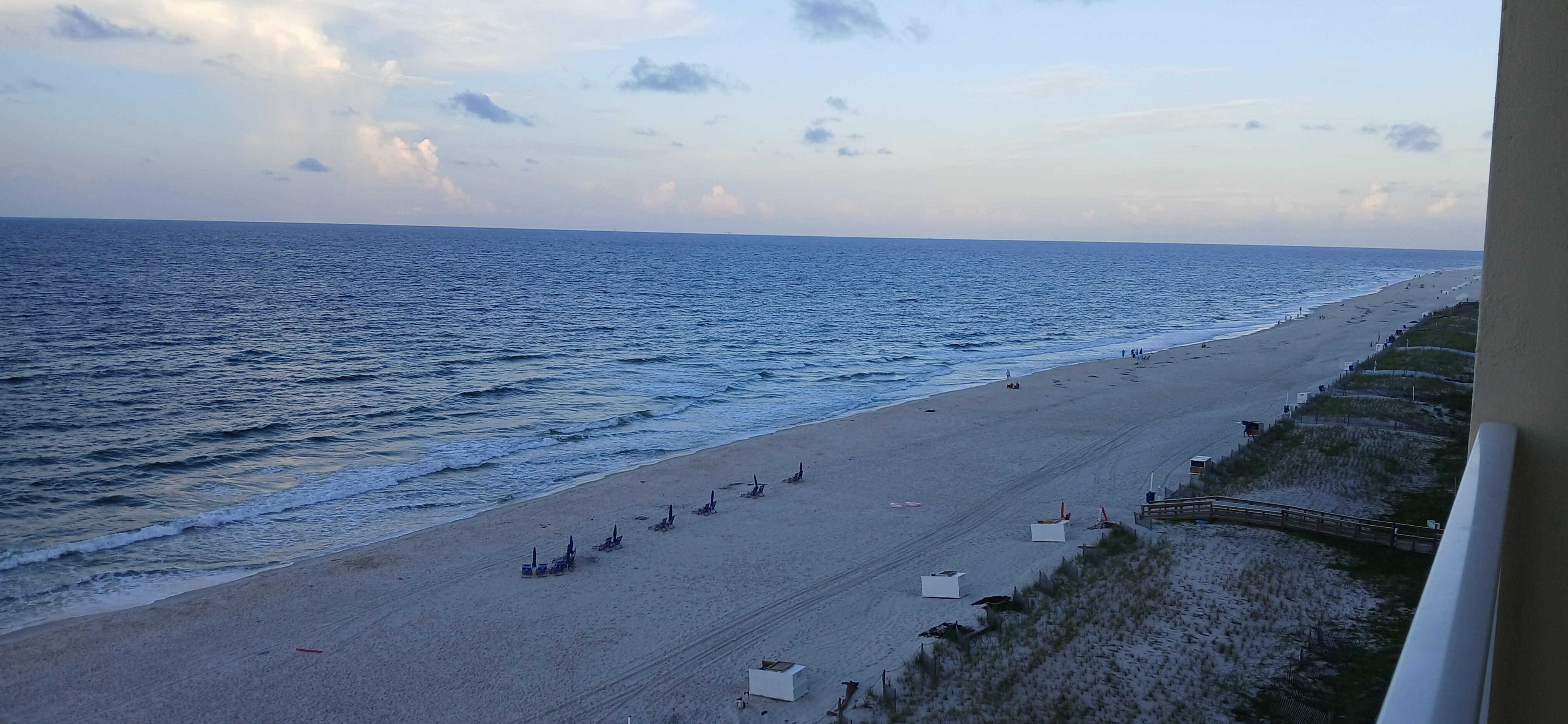 View from the balcony 