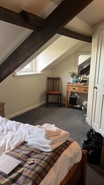 Unless you’re shorter than 5 ft 4 mind your head!