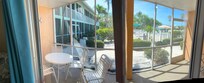 Our view. Out the door to the right around 65 steps to putting your toes in the sand on the beach