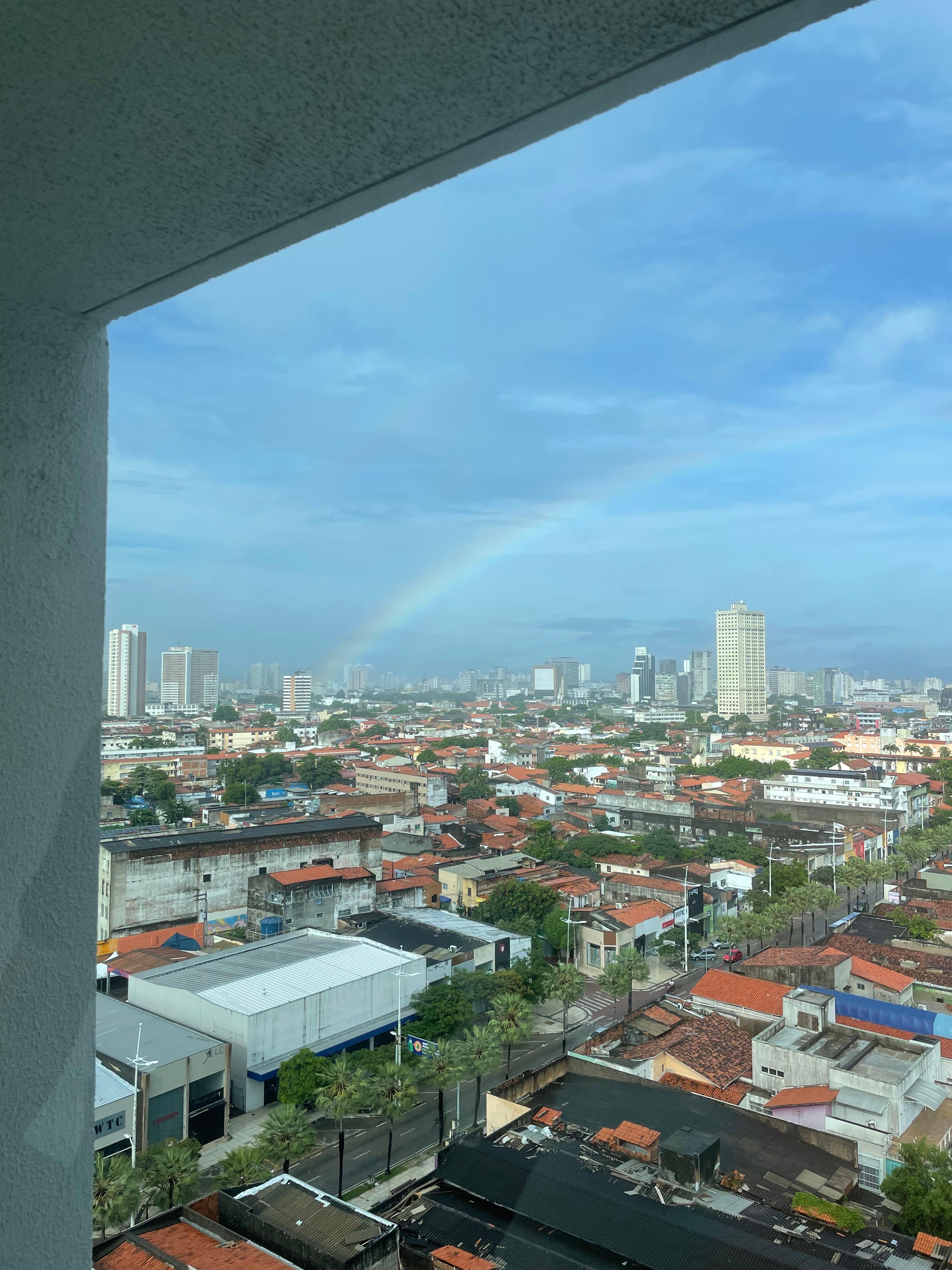 Vista da cidade a partir do 13 andar