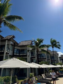 Plenty of shade around the pool area