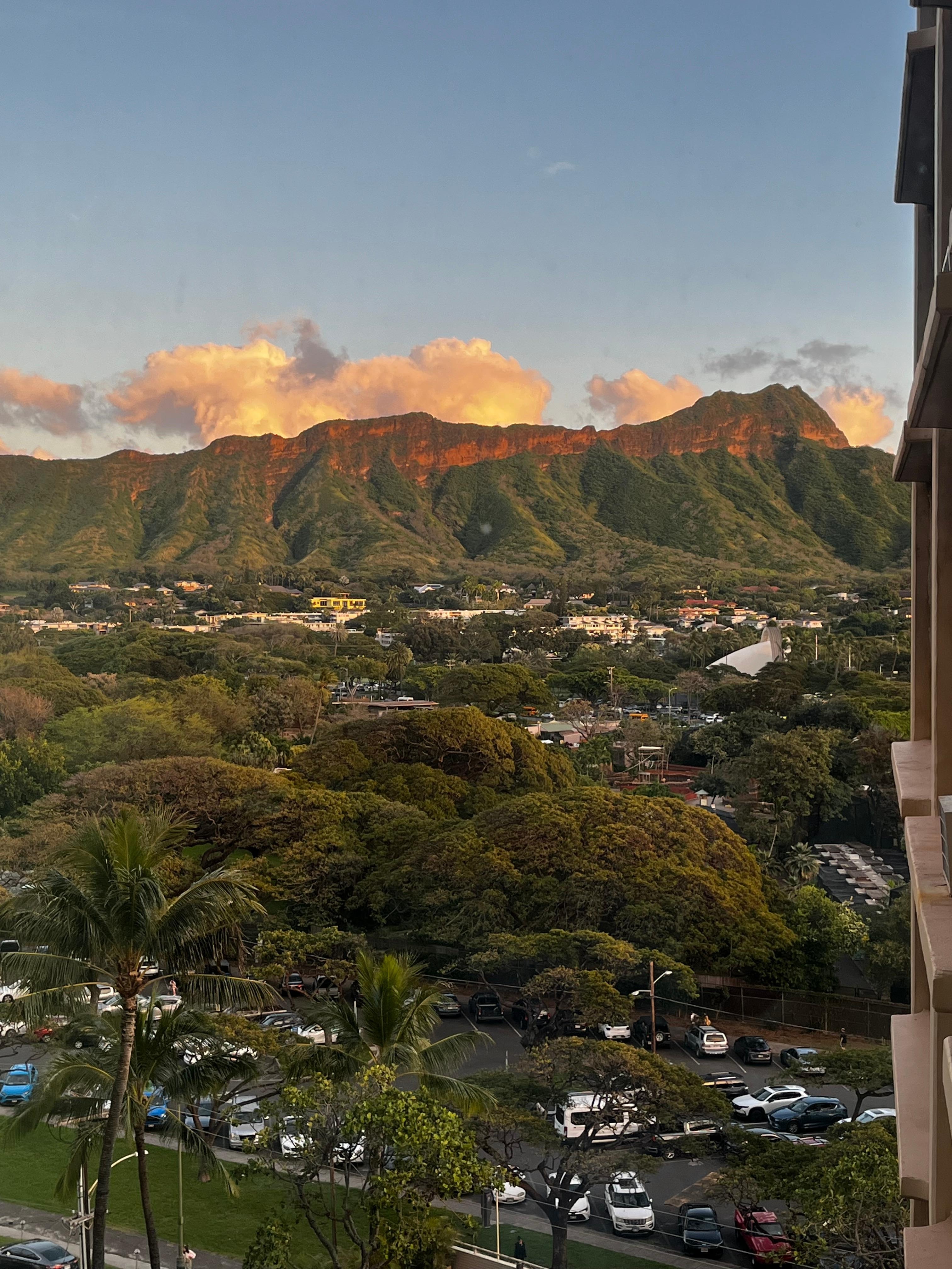 View from the ninth floor