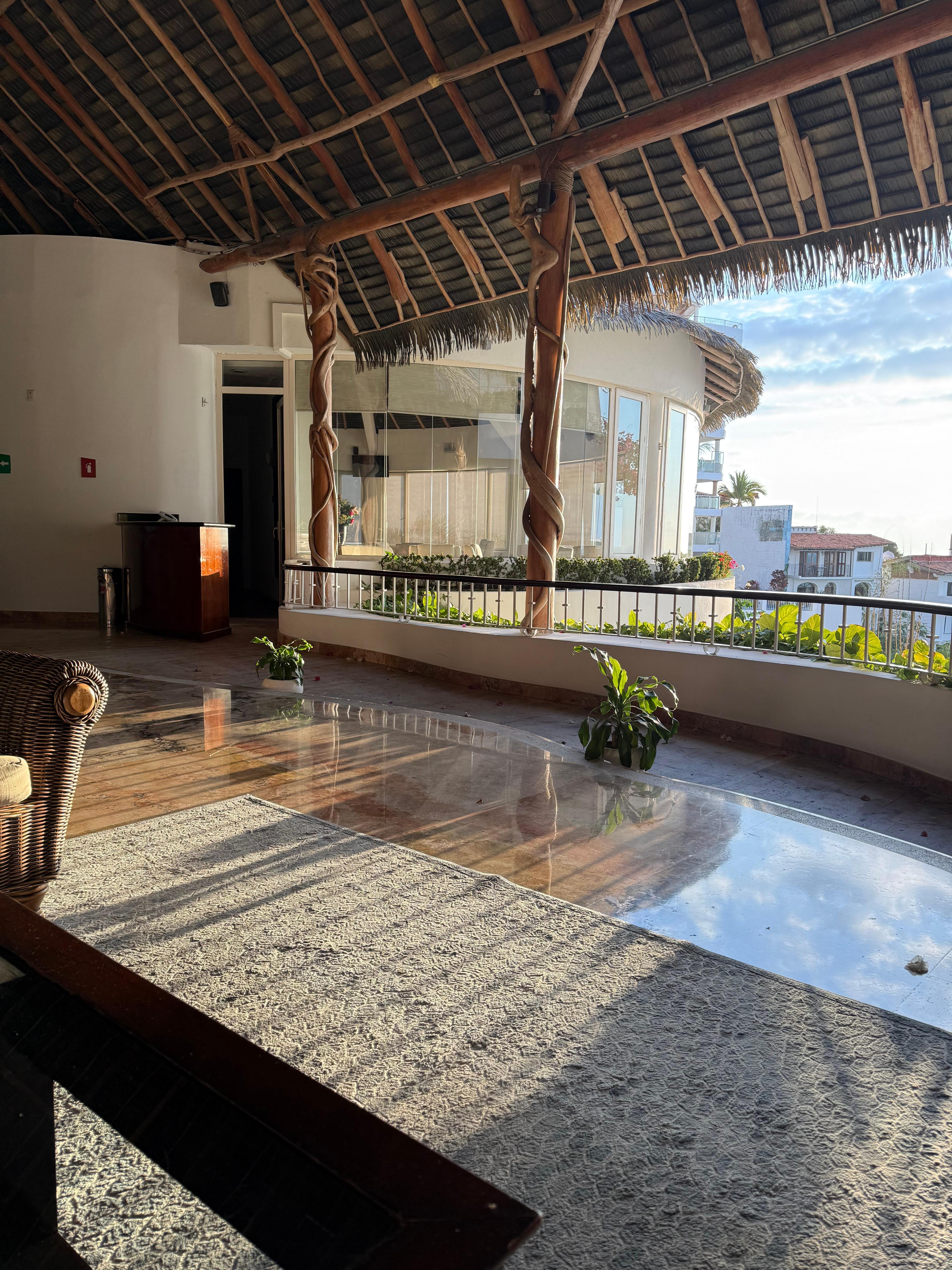Foyer of resort