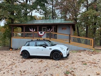 A 4-wheel drive vehicle would be a better choice for accessing the cabin.