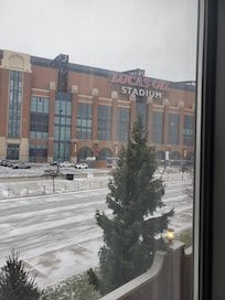 The view from my second floor room.