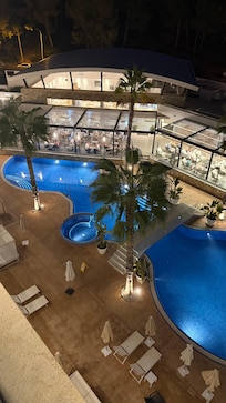 Blick auf das Restaurant