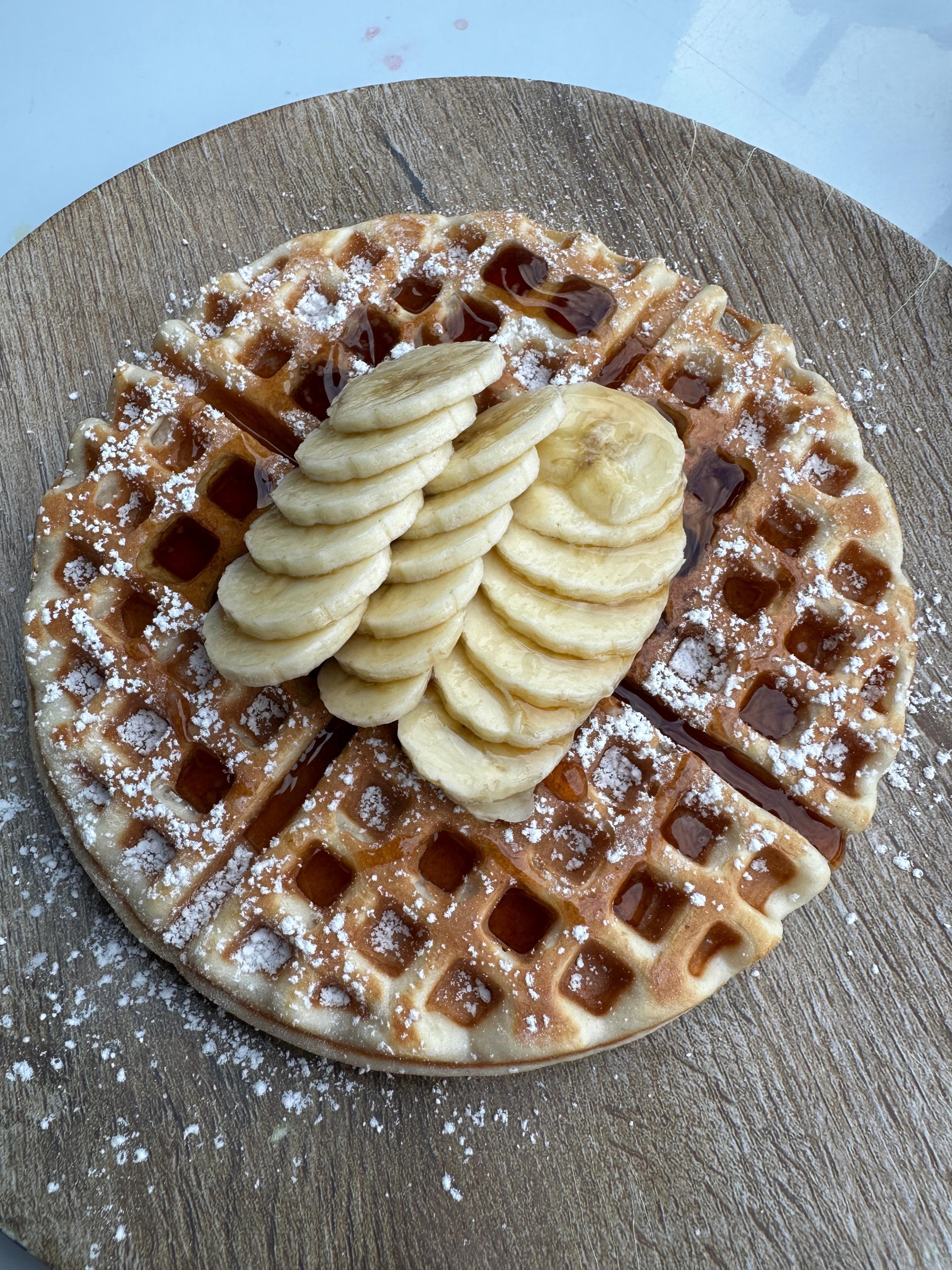 Waffle for breakfast 