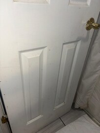 Bathroom door