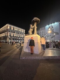 Hotel is steps aways from the Oso madrileño !!! ❤️