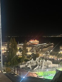 View from our balcony