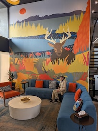 Lobby mural