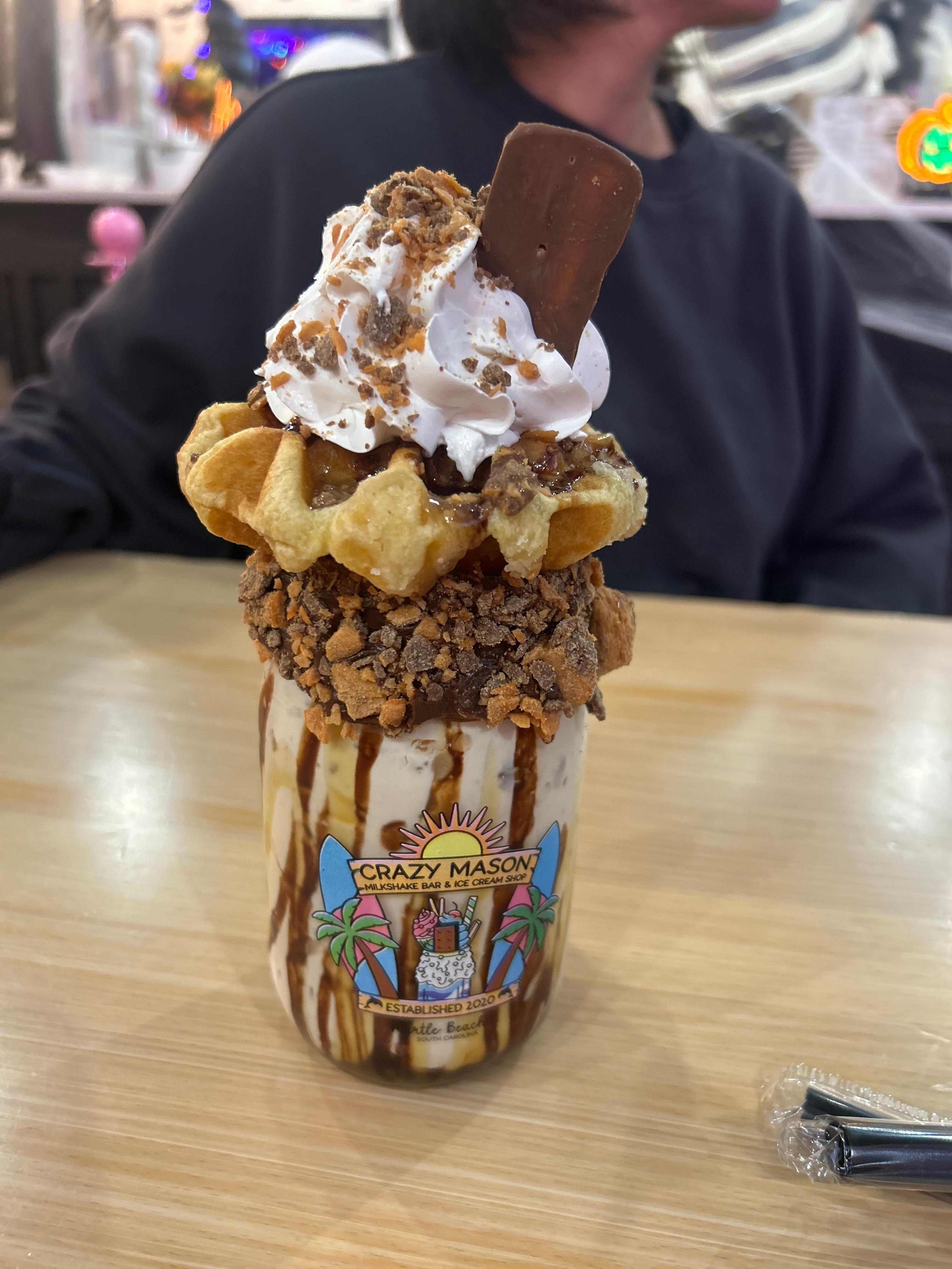 The milk shake place next door