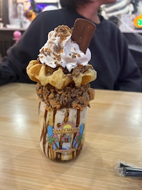 The milk shake place next door